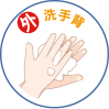 洗手七口訣-外-洗手背 洗手七口訣-外-洗手背
