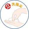 洗手七口訣-立-洗指尖 洗手七口訣-立-洗指尖